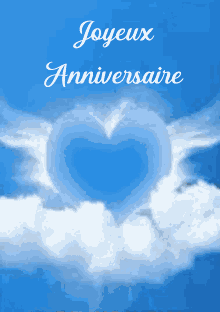 gif joyeux anniversaire coeur nuage